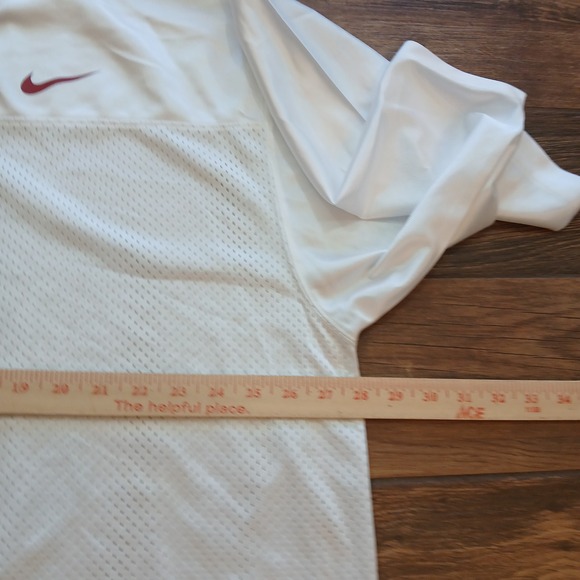 Vintage Florida State Jersey Mens 3XL XXXL White Nike Team #5 Mesh Y2K - Picture 4 of 9